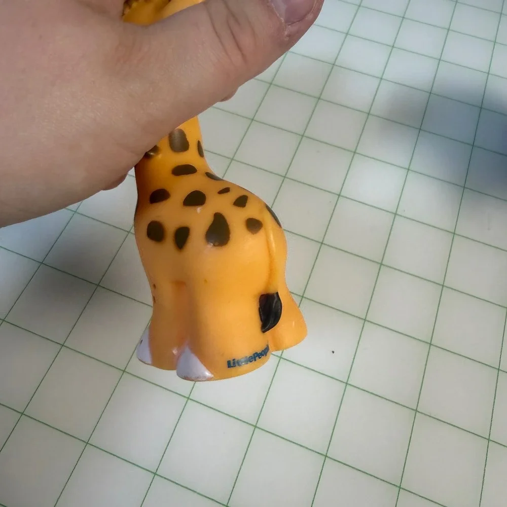 Fisher-Price Little People 2007 Zoo Safari Jungle Animal zebra elephant giraffe